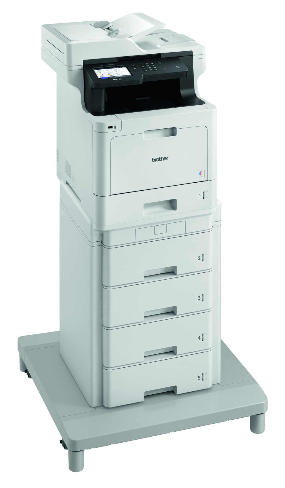 MFC-L8900CDWMT er en professionel alt-i-én laserprinter med dobbeltsidet print og trådløst netkort. 3